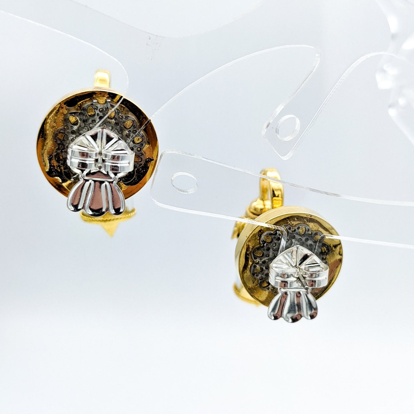 Functional Light Up Mini Wall Light Stud Earrings