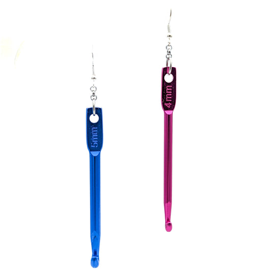 Functional Crochet Hook Earrings