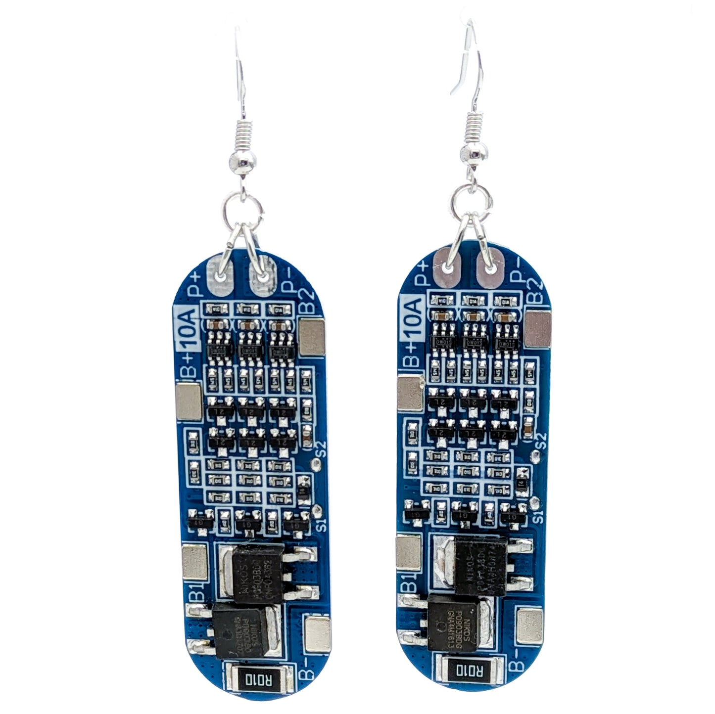 Printed Circuit Board Earrings for Engineers - Enginearrings!