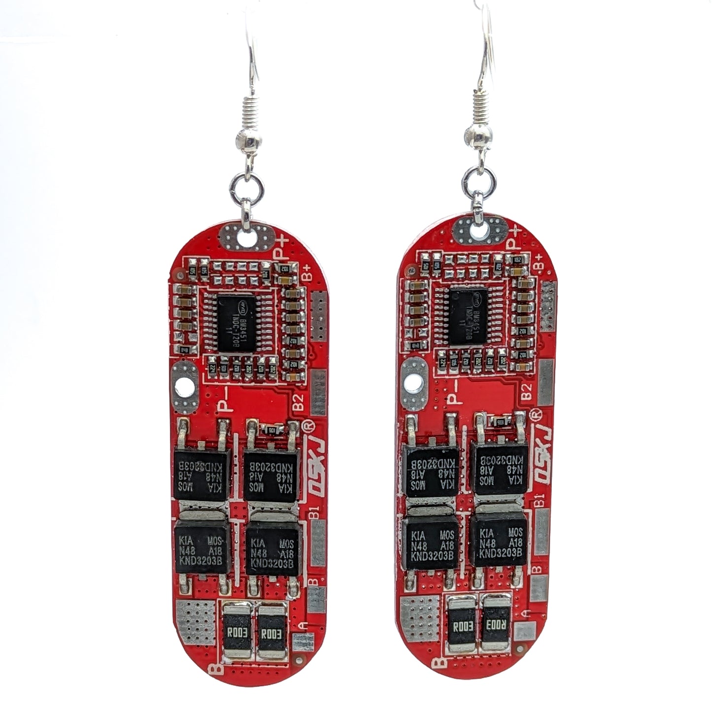 Printed Circuit Board Earrings for Engineers - Enginearrings!