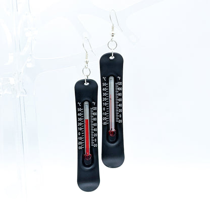 Functional Thermometer Earrings