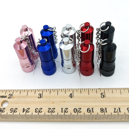 Functional Mini Flashlight Earrings