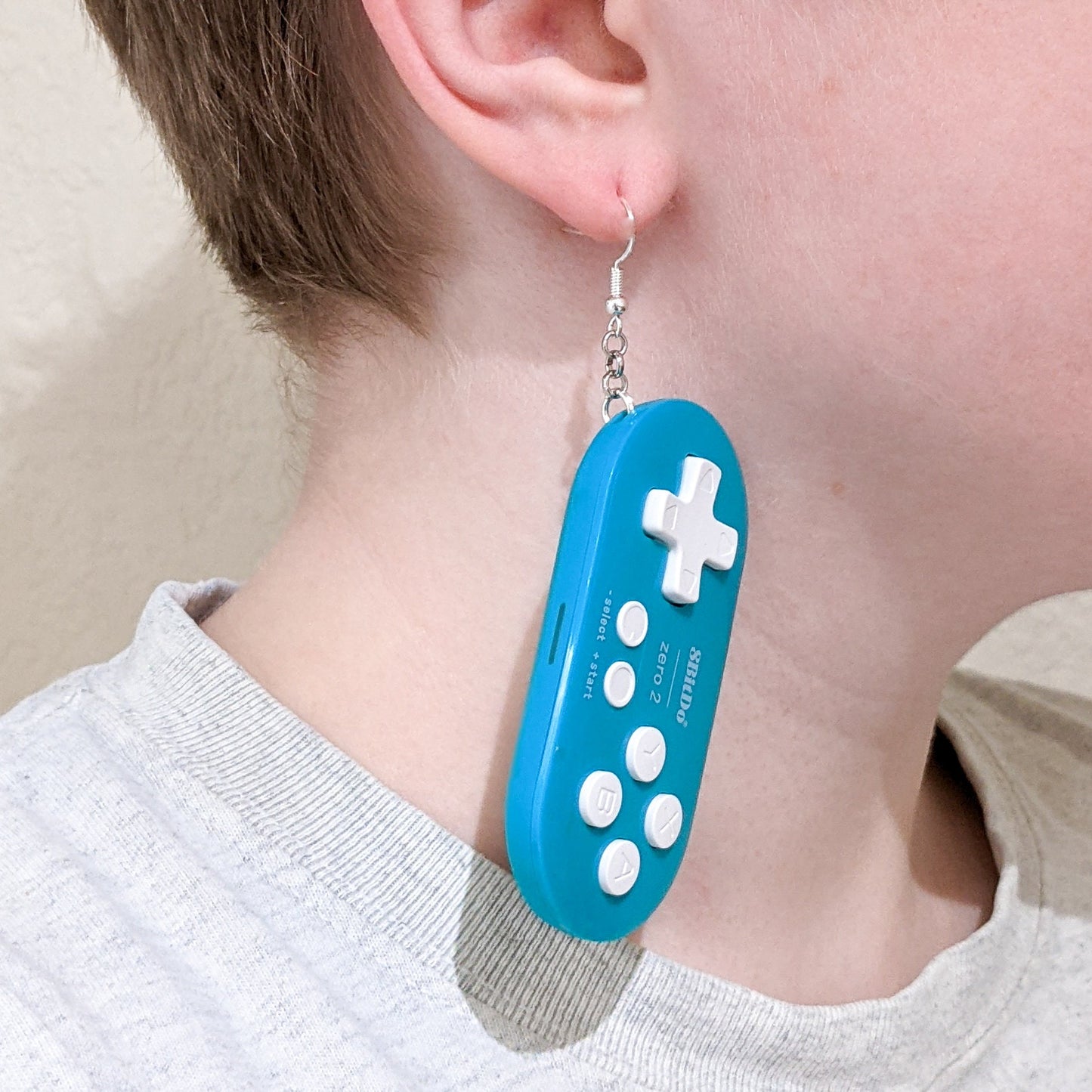 Functional Nintendo Switch Controller Earrings