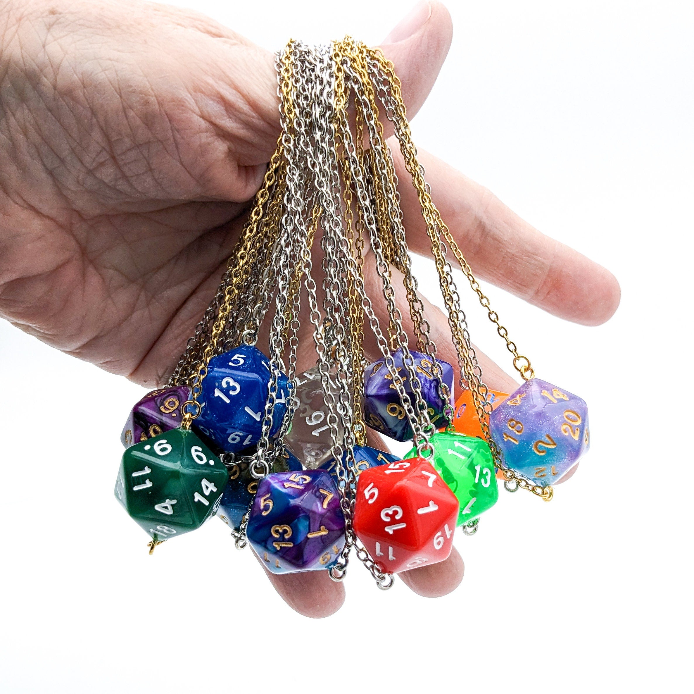 Diy clearance d20 necklace