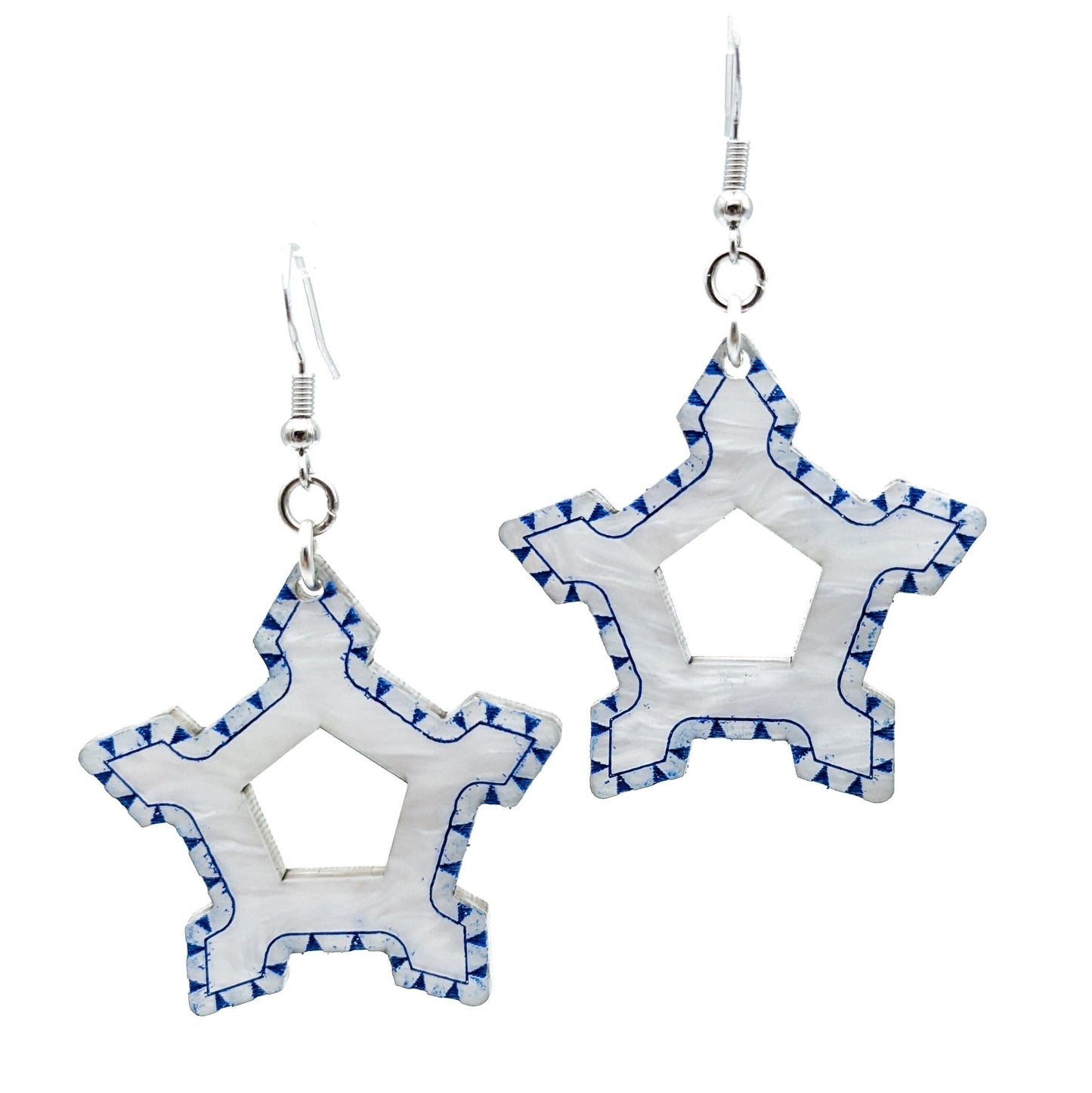 Fuerte de San Diego Earrings - Acapulco Earrings for Hurricane Otis Relief - Laser Cut Acrylic